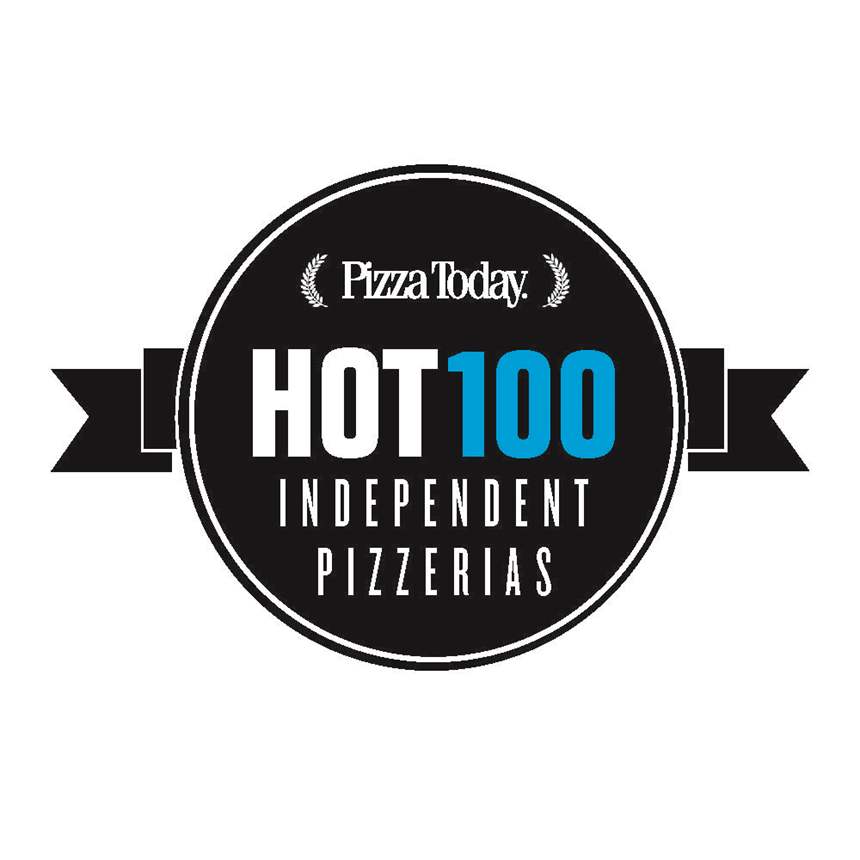 Hot 100 Independant Pizza Logo