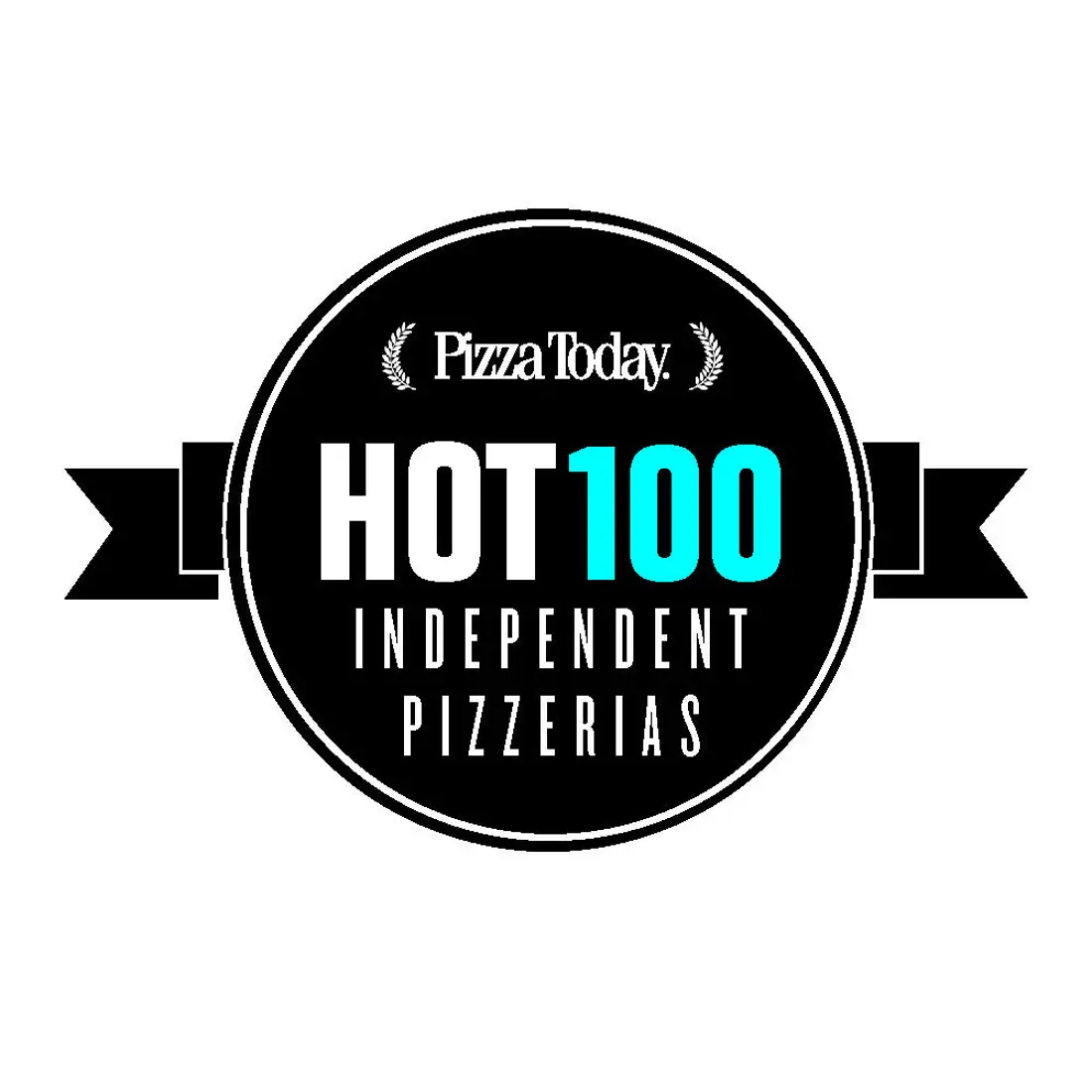 Hot 100 Independant Pizza Logo